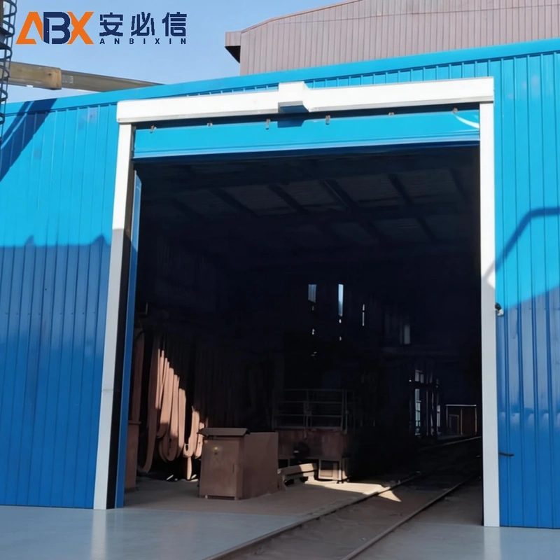 西安软帘堆积门